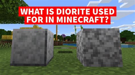 what is diorite in minecraft